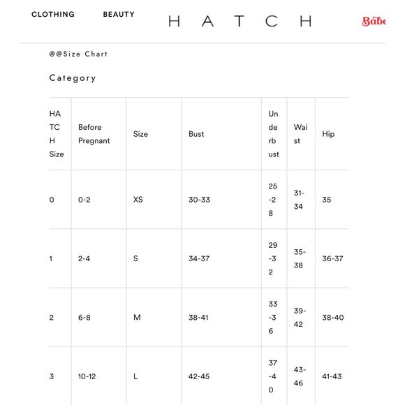 HATCH The Beach Pant Women's Maternity Size Large (3) - Picture 5 of 7